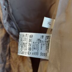 GU レディース ダウンジャケット ダウンコート XLサイズ アニマル柄 ヒョウ柄の画像