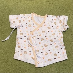 【終了】新生児 短肌着 あったか素材の画像