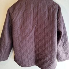 GRECOT レディースジャケット 裏ボア 軽量・暖か 紫 Lサイズ～LLサイズ 美品の画像