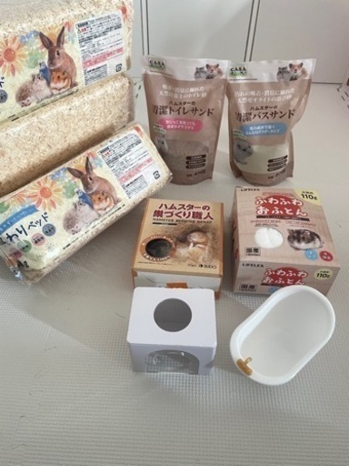 【値下げ】グラスハーモニー450　付属品多数あり　ハムスター用ケージ