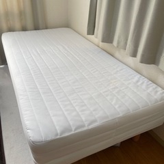 【無印良品】シングルベッドの画像