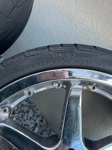 再投稿、タイヤ、ホイル 、セット 235/35 ZR19 91W