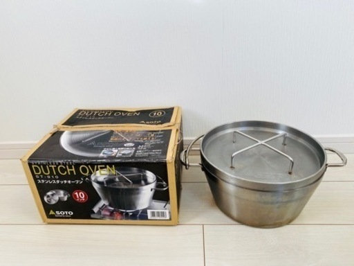 ソトSOTOステンレスダッチオーブン10インチST-910 キャンプ