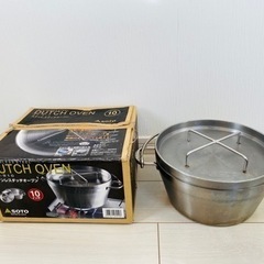 ソトSOTOステンレスダッチオーブン10インチST-910 キャンプ