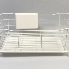 水切りカゴ　ホワイト