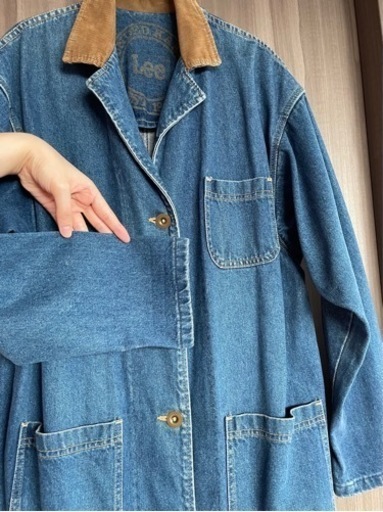 【希少】lee 80s ヴィンテージ ワークコート デニムコート ロングコート