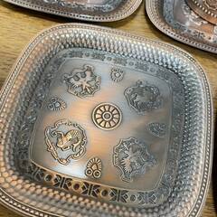 【7265‐4】デミタスセット ハッピータイム 5客セット カップ ソーサー コースター ホルダー 食器 洋食器 茶器 昭和レトロ 未使用品の画像