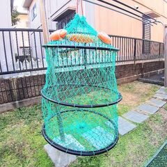浮き付き スカリ つり　魚入れ　大型で丈夫！の画像