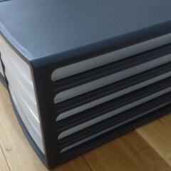 A4書類ケース5段 2個セットの画像