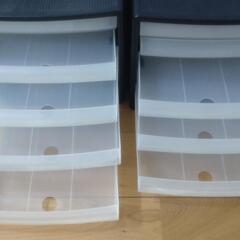 A4書類ケース5段 2個セットの画像