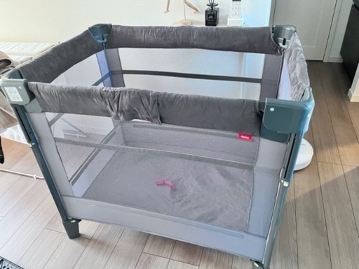 【最上級モデル】Aprica アップリカ ココネルエアープラスAB　グレー Natural ベビー・キッズ Aprica(アップリカ) ベビーベッド ココネル