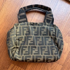 新品 美品 フェンディ fendi ズッカ ミニバッグ ハンドバッグ ポーチ