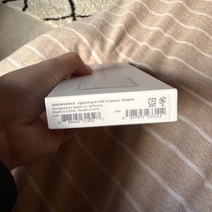 Appleのカメラアダプタ　！値段下げました！ 