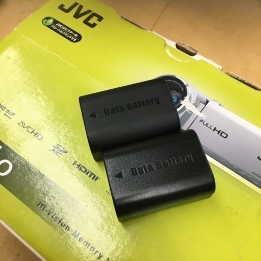 S335 初期化済み JVC KENWOOD JVC ビデオカメラ SDカード対応  GZ-E10 バッテリー2個付属