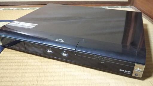決定しました。【中古】SHARP AQUOS ハイビジョンレコーダー