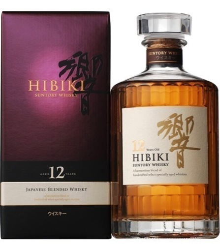 【値下げ】サントリー ブレンデッドウイスキー 響12年カートン付き [ ウイスキー 日本 700ml ]