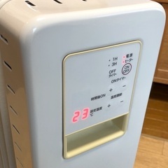無印良品のオイルヒーター（日本製）をお譲りしますの画像