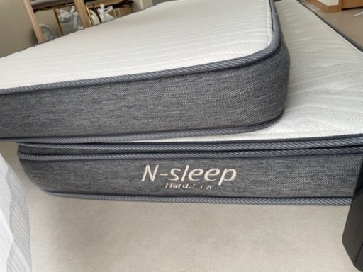 マットレス Nsleep ニトリ　シングル(クイーン可)ハード 2セット(4枚)