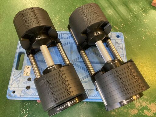 1/14まで商談中【愛品倶楽部柏店】NÜO FLEXBELL232 可変式ダンベル32kg×2個