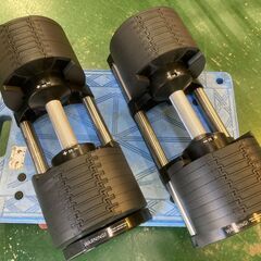 1/14まで商談中【愛品倶楽部柏店】NÜO FLEXBELL232 可変式ダンベル32kg×2個