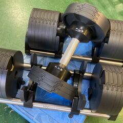 1/14まで商談中【愛品倶楽部柏店】NÜO FLEXBELL232 可変式ダンベル32kg×2個の画像