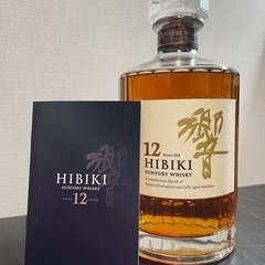 【値下げ】サントリー ブレンデッドウイスキー 響12年カートン付き [ ウイスキー 日本 700ml ]の画像
