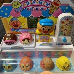 アンパンマンのアイスクリーム屋さんの画像
