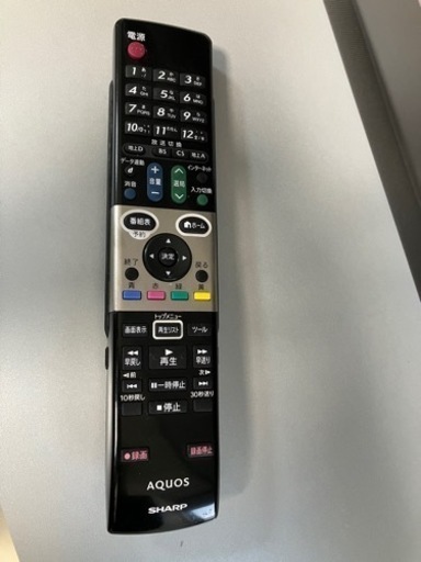 SHARP AQUOS LC-32DX2 液晶テレビ　リモコン•テレビ台付き