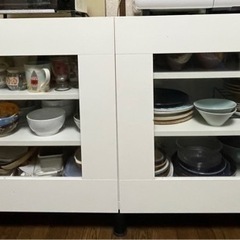 IKEA ベストー 食器棚の中古が安い！激安で譲ります・無料で