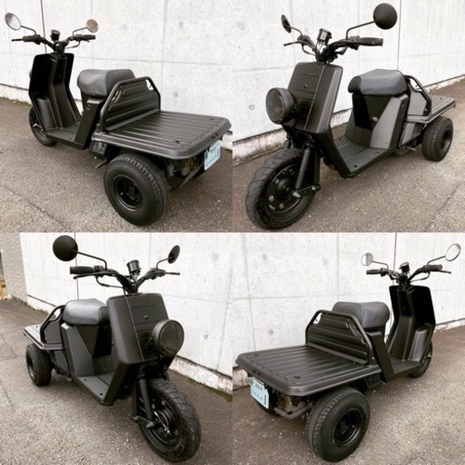 ホンダ ジャイロ UP ミニカー登録 福岡市 ナンバープレートに注目！