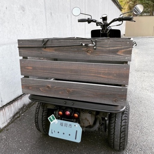 ホンダ ジャイロ UP ミニカー登録 福岡市 ナンバープレートに注目！