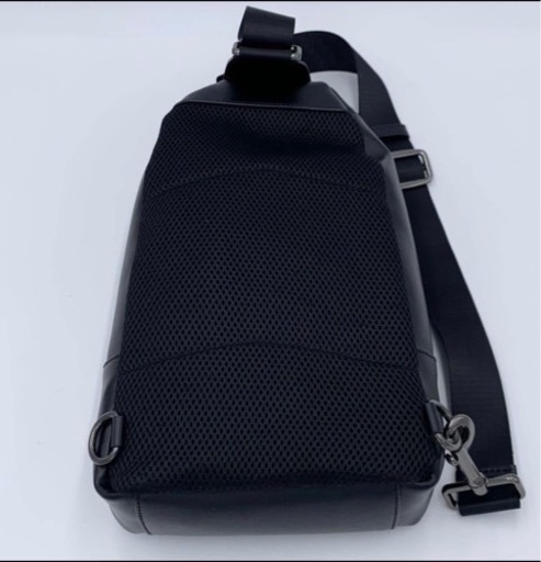 値下げ COACH コーチ ボディバッグ クロスボディー PVC レザー