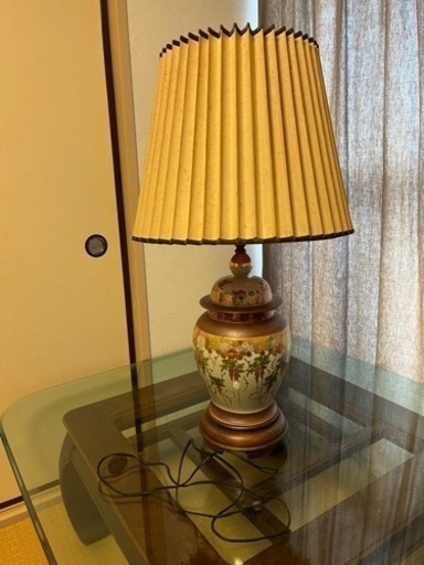 電気スタンド　九谷