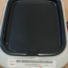 SHARP ホットプレート　KX-E13Dの画像