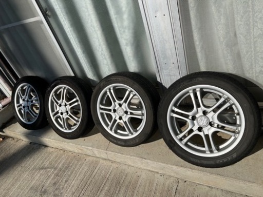 三菱アイ用のアルミホイール4本