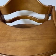 美品★大和屋　ベビーチェア　すくすくチェアプラス　テーブル付きの画像