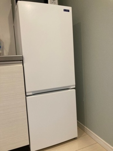 【再値下げしました】2ドア冷蔵庫 (156L)ホワイト