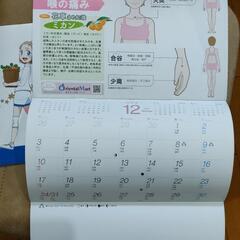 2023年鍼灸セイリンカレンダー　健康ツボカレンダー 　2部セットの画像