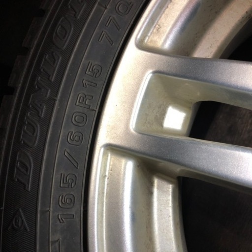 165/60r15ダンロップWINTERMAXX売ります