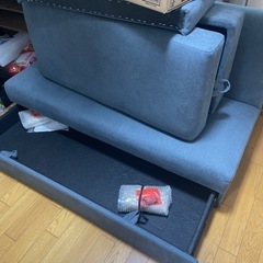 商談中　カウチソファ　至急引き取りお願いします。の画像