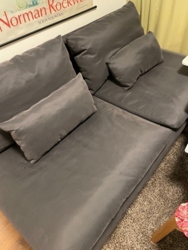ikea 3人掛けソファ（ソーデルハムン）