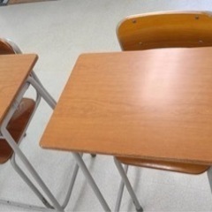 学習机椅子セット（小学校などで使用されるタイプ）