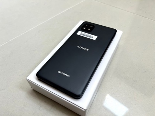 【新品未使用】SHARP AQUOS sense6s 黒 1月購入品 一括完済