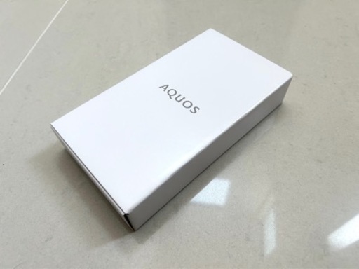 【新品未使用】SHARP AQUOS sense6s 黒 1月購入品 一括完済