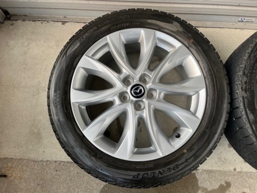 マツダ純正　CX-5 CXー8　スタッドレスタイヤセット 7J-19 の4本セット