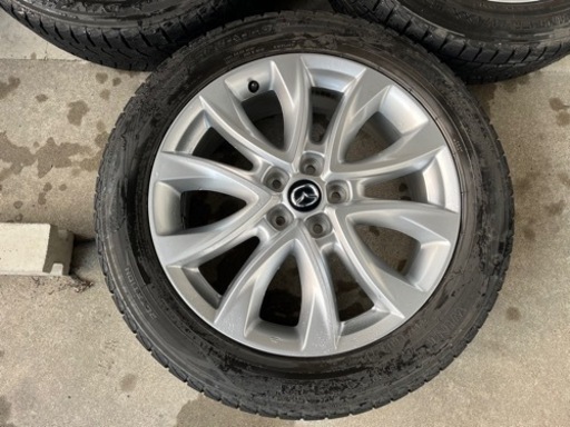 マツダ純正　CX-5 CXー8　スタッドレスタイヤセット 7J-19 の4本セット