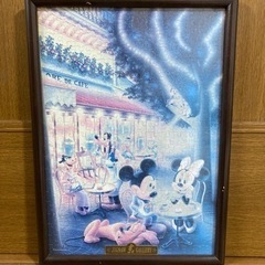 取引決定済！ 無料！中古品 ディズニーパズル フレーム付き