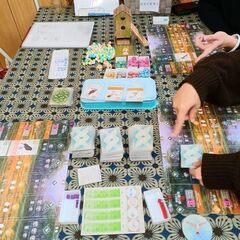 明日（1/14 ）土 お茶と洋菓子店のケーキとボードゲーム会参加...