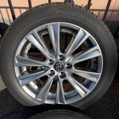 ヴェルファイア30系純正ホイール4本タイヤ、ナット付