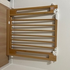 タンスのゲン 木製 ベビーゲート 設置幅74~84cm 突っ張り...